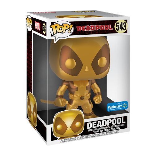 Pop! Φιγούρα Super sized Deadpool Gold w/Swords (Marvel) – Funko #40736