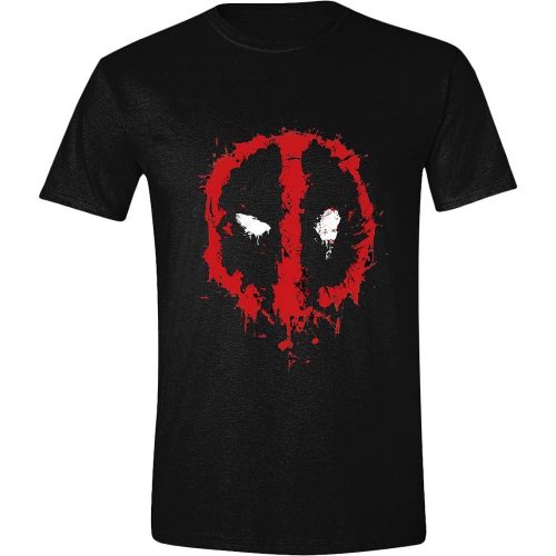 T-Shirt Deadpool - Splatter Logo (Marvel) - Timecity #TS011POOL