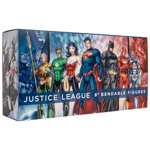 Φιγούρες σετ Justice League (7 τεμάχια) 20εκ - NJ Croce #DC3970