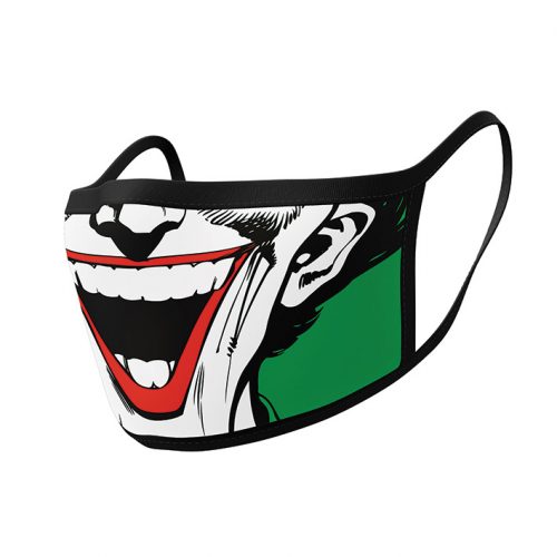 Σετ προστατευτικές μάσκες 2τμχ - Joker face (DC Comics) - Pyramid #GP85555