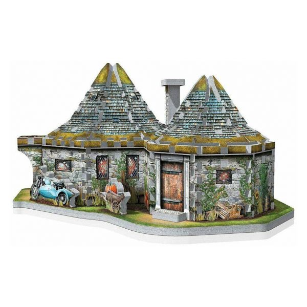Puzzle 3D Hagrid's Hut (Harry Potter) - Wrebbit3D #W3D-0512