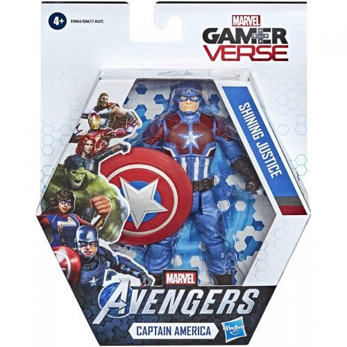 Φιγούρα Captain America Marvel Avengers Gamerverse - Hasbro #E8677/E9865