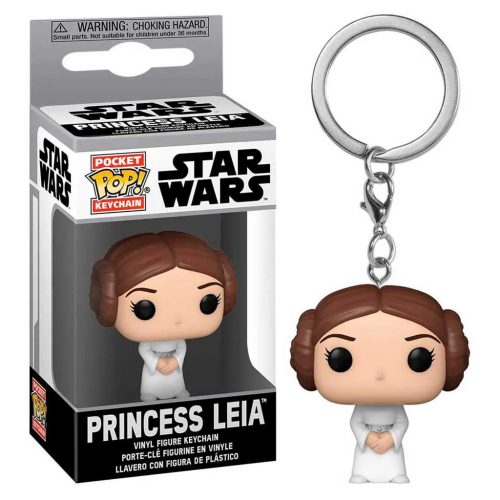 POP! Μπρελόκ Princess Leia (Star Wars) - Funko #53050