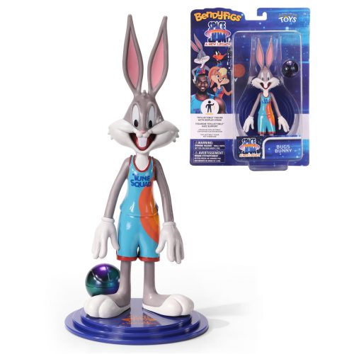 Φιγούρα Bendyfigs Bugs Bunny (Space Jam 2) – Noble Collection #NN9587