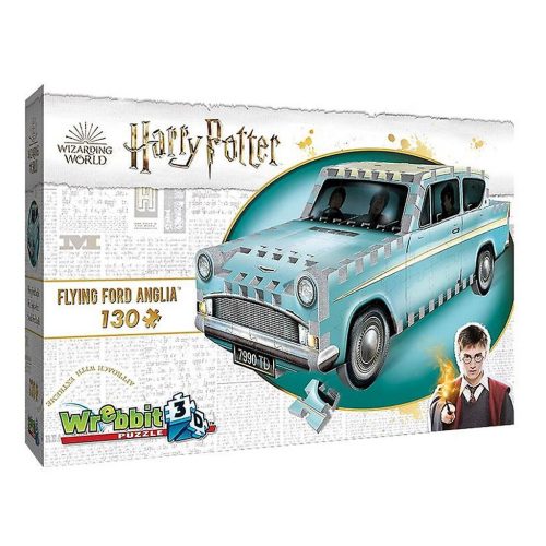 Puzzle 3D Flying Ford Anglia (Harry Potter) - Wrebbit3D #W3D-0202