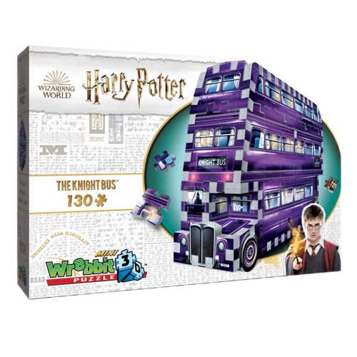 Puzzle 3D Mini Knight bus (Harry Potter) - Wrebbit3D #W3D-0203