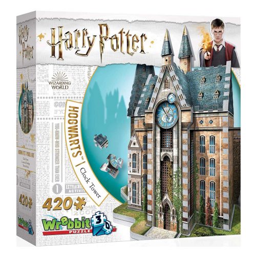 Puzzle 3D Hogsmeade - Clock Tower (Harry Potter) - Wrebbit3D #W3D-1013
