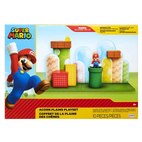 Σετ Παιχνιδιού Super Mario με φιγούρες Acorn Plains (Super Mario) - Jakks Pacific #85991