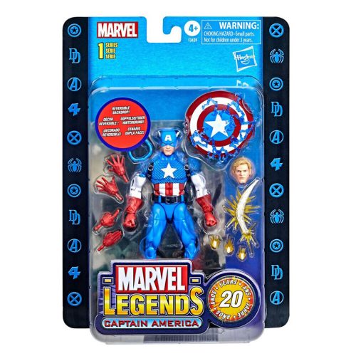 Φιγούρα Marvel Legends Series Captain America (20th Anniversary) - Hasbro #F3439
