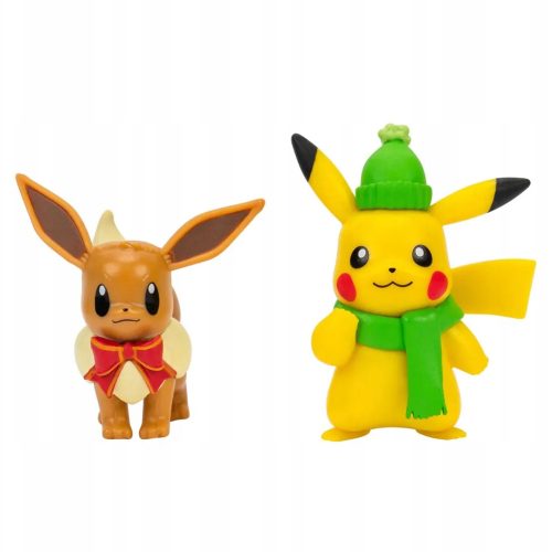 Pokemon φιγούρες Pikachu and Eevee Xmas (Wave 2) – Jazwares #PKW2850-B