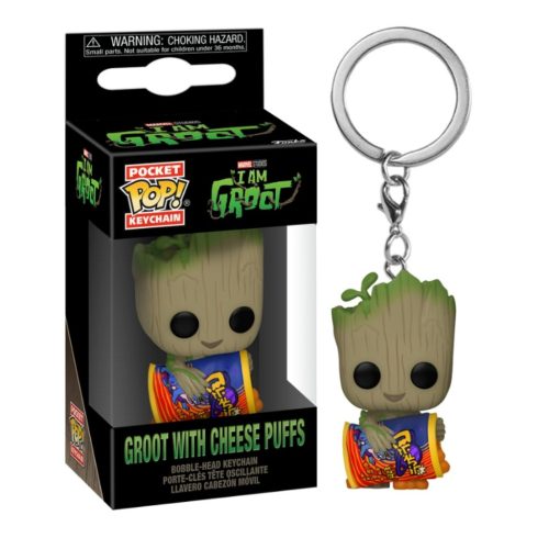 POP! μπρελόκ Groot with Cheese Puffs (I Am Groot) - Funko #70648