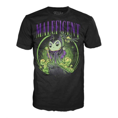 POP! Tee Μπλούζα Disney Villains Maleficent (S/M/L) - Funko #58926/7/8