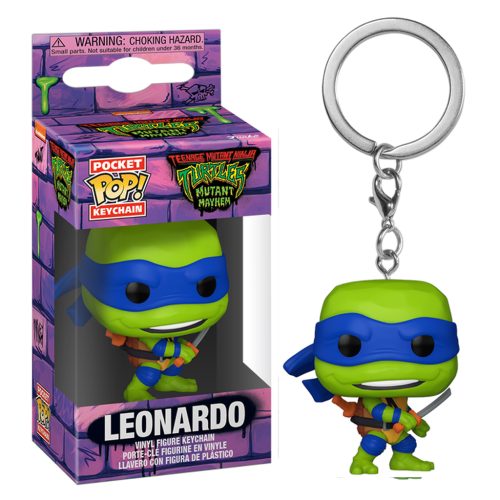 POP! μπρελόκ Leonardo (TMNT: Mutant Mayhem) - Funko #72328