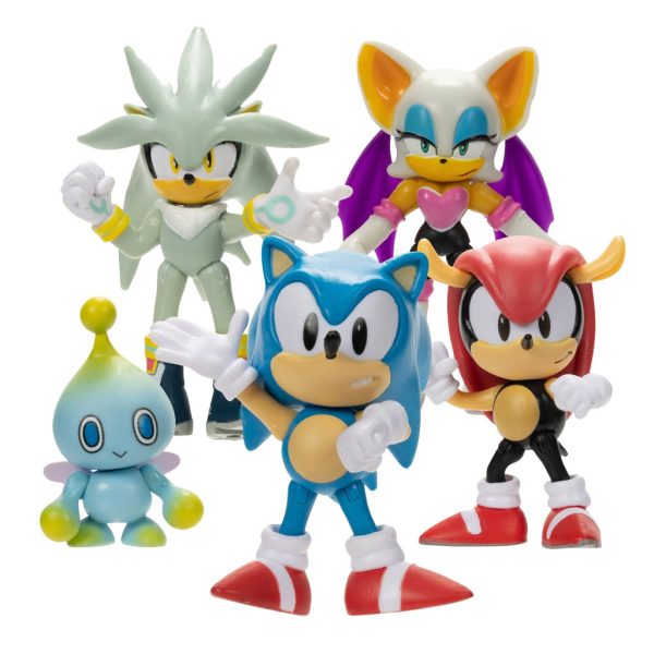 Φιγούρες Sonic the Hedgehog wave 13 (5 σχέδια) 6,5 εκ – Jakks Pacific #41900