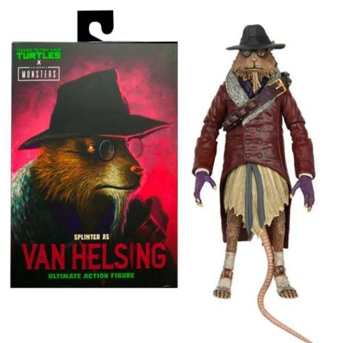 Φιγούρα Splinter as Van Helsing (TMNT Universal Monsters) – Neca #54260