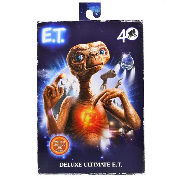 Φιγούρα Deluxe Ultimate E.T with LED chest (The Extra-Terrestrial 40th Anniversary) – Neca #55079