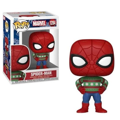 POP! Φιγούρα Vinyl Spider-Man in Ugly Sweater (Marvel Holiday '23) - Funko #72190