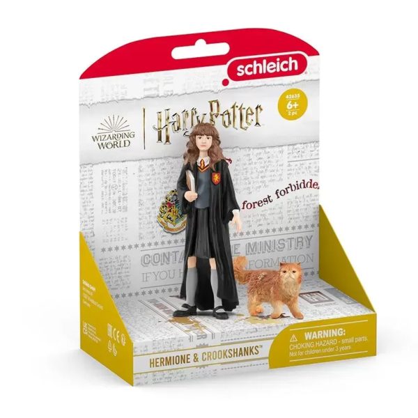 Μινιατούρα Wizarding World Hermione Granger & Crookshanks (Harry Potter) - Schleich-S #SC42635