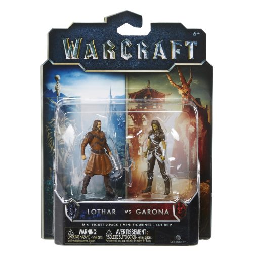 Σετ Φιγούρες Garona & Lothar Civilian 7εκ. (Warcraft) - Jakks Pacific #96251