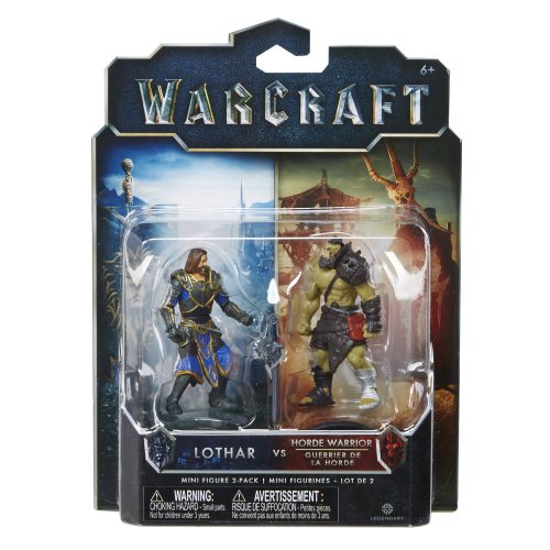 Σετ Φιγούρες Lothar & Horde Warrior 7εκ. Warcraft - Jakks Pacific #96251